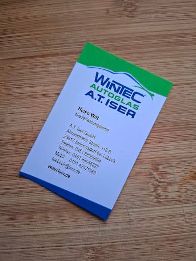 Wintec Autoglas - A. T. Iser GmbH — Kundenfoto