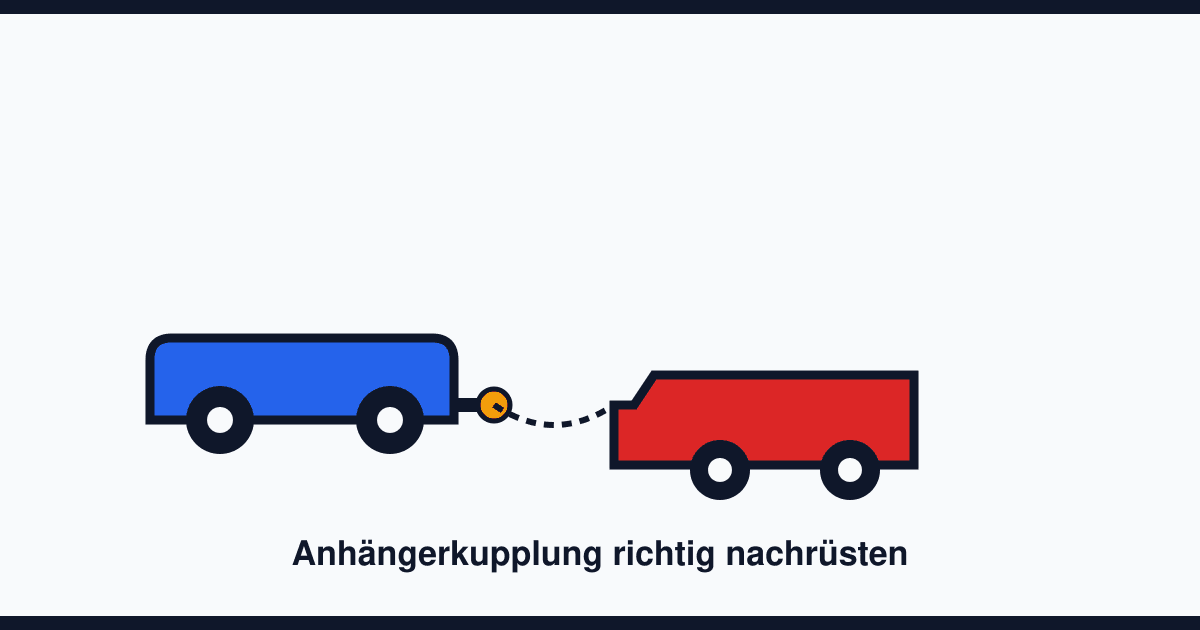 Anhängerkupplung nachrüsten: starr, abnehmbar oder schwenkbar im Vergleich