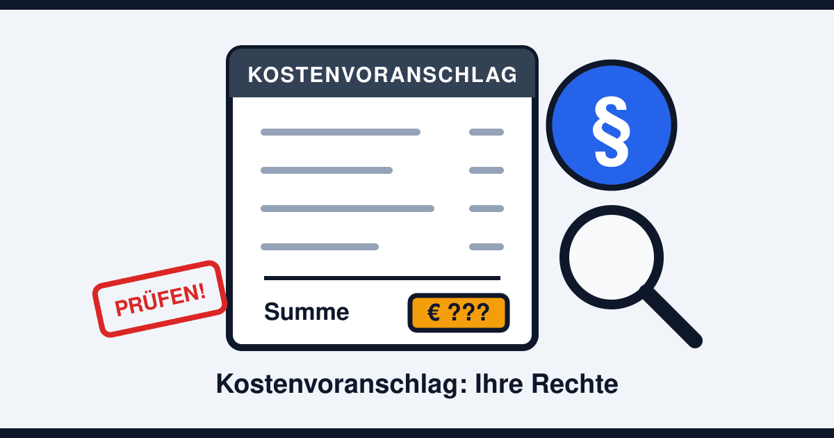 Kostenvoranschlag in der Werkstatt: Ihre Rechte gegen Abzocke