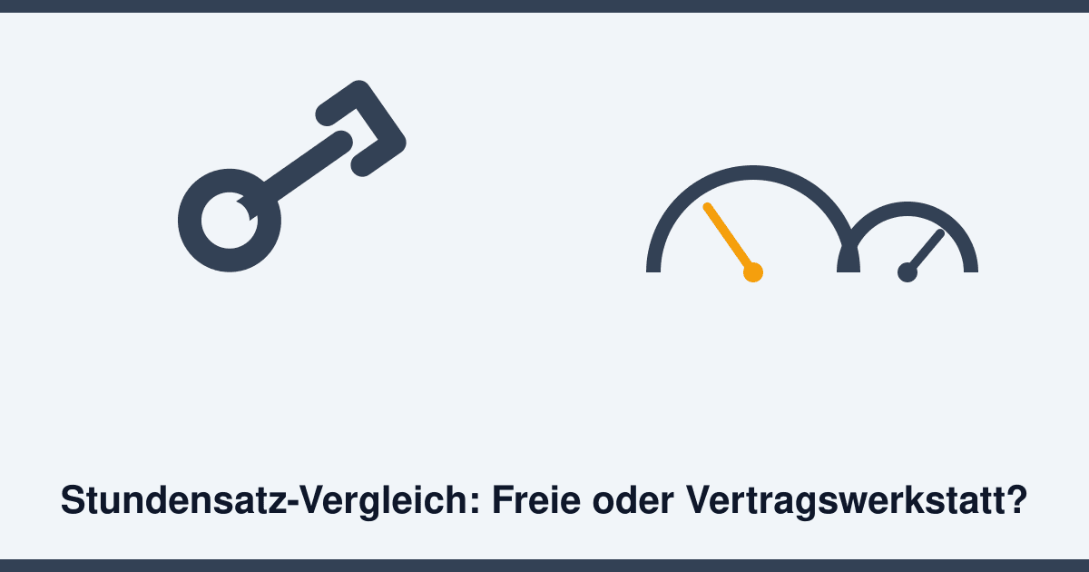 Freie Werkstatt oder Vertragswerkstatt: Der Stundensatz-Vergleich 2026