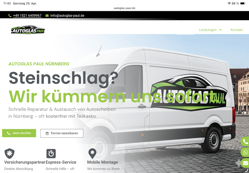 Autoglas Paul – Nürnberg