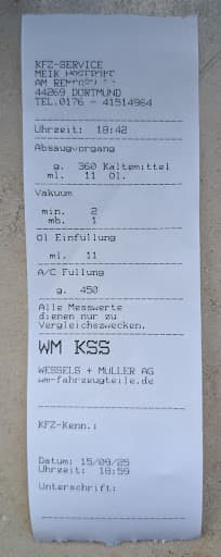 KFZ Service Hageböke — Kundenfoto