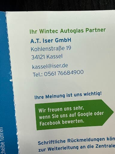 Wintec Autoglas - A. T. Iser GmbH — Kundenfoto